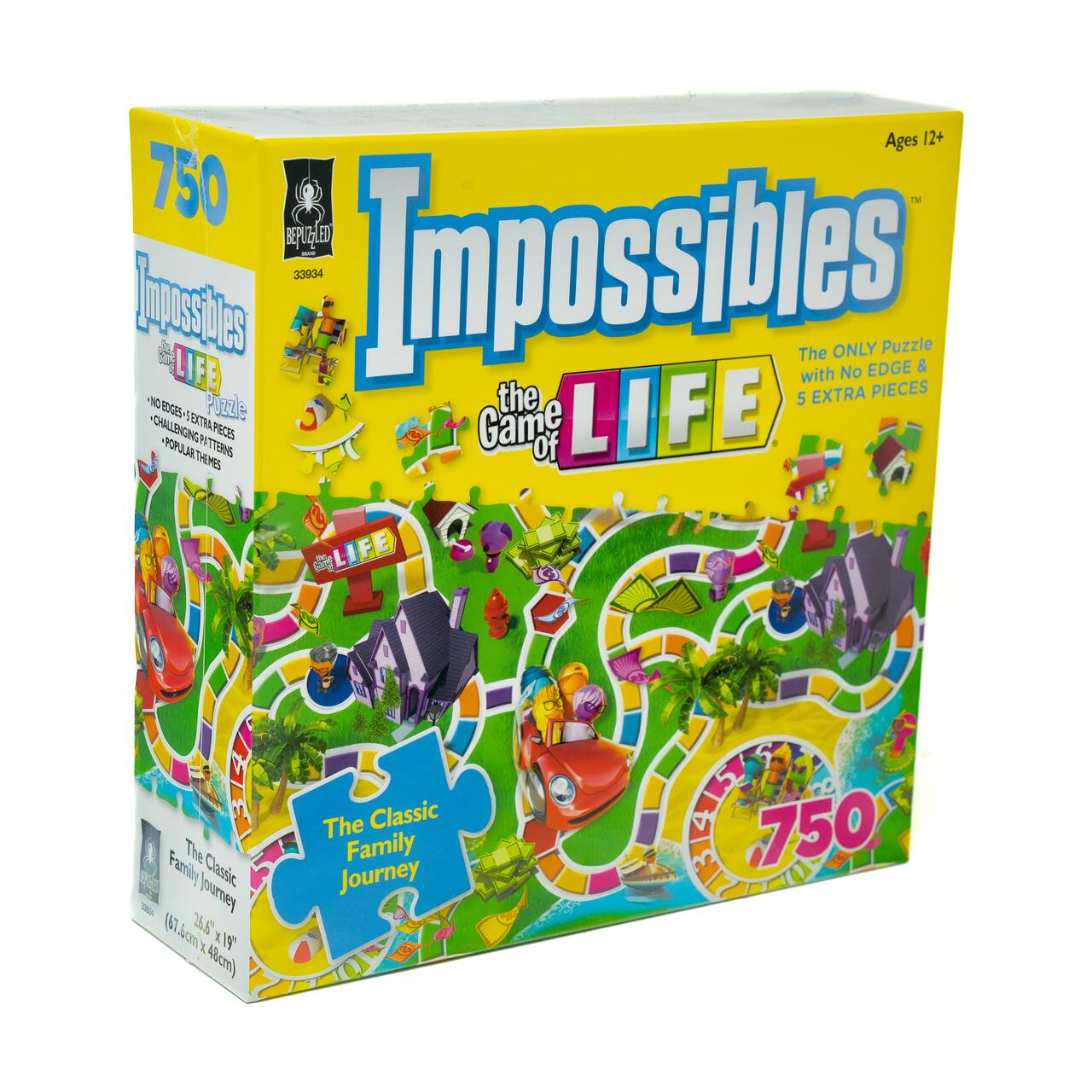 Impossibles Puzzle - Hasbro The Game of Life: 750 Pcs